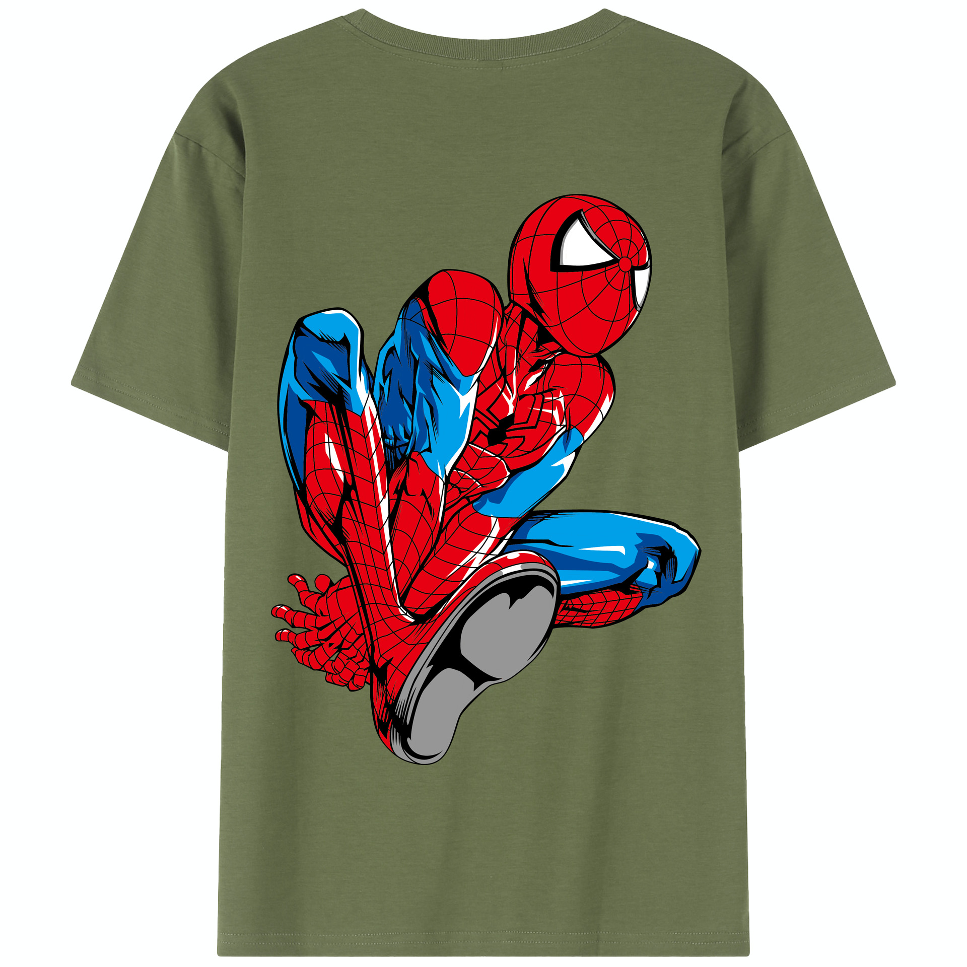 （画像用） アベンジャーズ The Avengers 綿100％半袖Tシャツ（背面プリント）